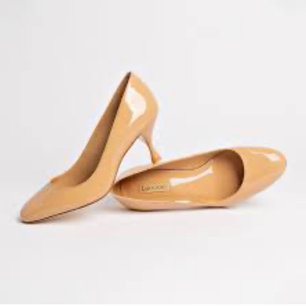 Larroude Michelle Lo Classic Tan Nude Neutral Pumps Heels 7.5 New
